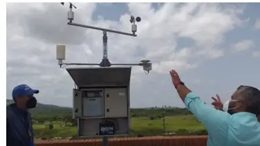 Inameh instala la primera estación meteorológica en el punto que conecta las fronteras de Colombia, Venezuela y Brasil: detalles Inameh instala la primera estación meteorológica en el punto que conecta las fronteras de Colombia, Venezuela y Brasil: detalles