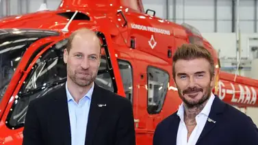 Príncipe Guillermo aparece junto a  David Beckham en Londres (+Detalles) Príncipe Guillermo aparece junto a  David Beckham en Londres (+Detalles)