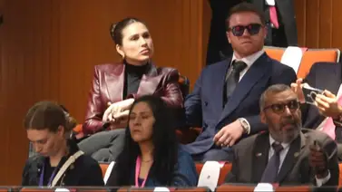 Canelo se presenta en la toma de posesión de Claudia Sheinbaum  Canelo se presenta en la toma de posesión de Claudia Sheinbaum