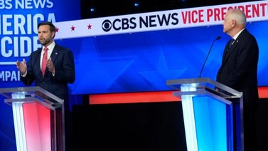 Debate EEUU: Tim Walz y JD Vance se acusan mutuamente por crisis migratoria 