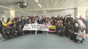 Repatrian a 117 colombianos desde Beirut (+DETALLES)
