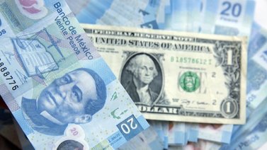 Así se cotiza el peso mexicano frente al dólar este #3Oct