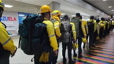 Venezuela envía segundo contingente a Bolivia para atacar incendios Venezuela envía segundo contingente a Bolivia para atacar incendios