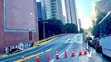 Realizan labores de mantenimiento en el Elevado de La Candelaria  Realizan labores de mantenimiento en el Elevado de La Candelaria