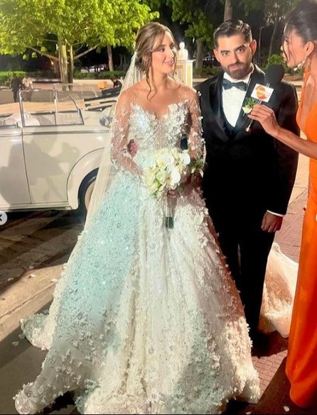 Mariángel Villasmil, Miss Venezuela 2020, se une en matrimonio religioso