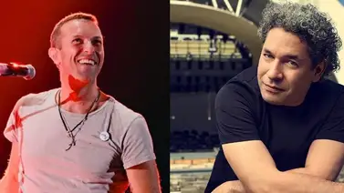 Chris Martin le demuestra su admiración a Gustavo Dudamel (+Video Chris Martin le demuestra su admiración a Gustavo Dudamel (+Video