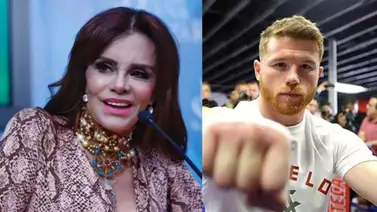 Lucía Méndez confesó que tendría un romance con Saúl “Canelo” Álvarez Lucía Méndez confesó que tendría un romance con Saúl “Canelo” Álvarez