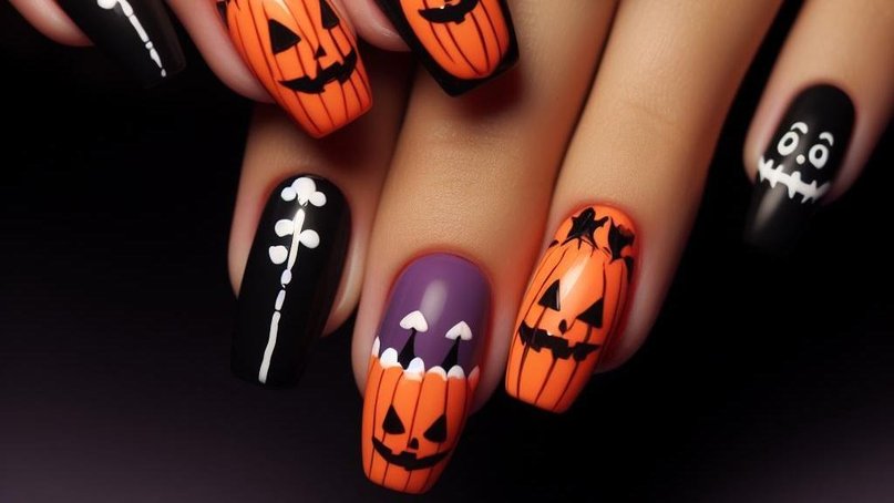 Halloween: mejores diseños y colores para lucir en tus uñas