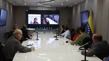 Delcy Rodríguez coordina con cámara empresariales la temporada navideña Delcy Rodríguez coordina con cámara empresariales la temporada navideña