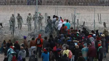 Texas| Soldados disparan gas pimienta a familias migrantes Texas| Soldados disparan gas pimienta a familias migrantes