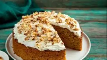 Receta fácil | Torta de zanahoria y almendras Receta fácil | Torta de zanahoria y almendras