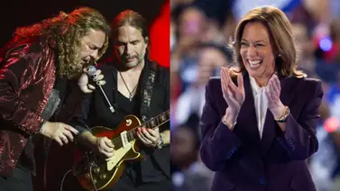 Maná se une a Los Tigres del Norte para apoyar a Kamala Harris Maná se une a Los Tigres del Norte para apoyar a Kamala Harris