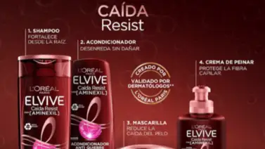 Elvive presenta su nuevo producto Caída Resist con Aminexil de L’Oréal París Elvive presenta su nuevo producto Caída Resist con Aminexil de L’Oréal París