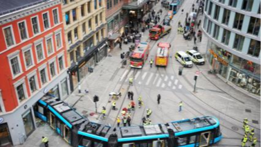 Colisión de tranvía deja a cuatro heridos (+Video)