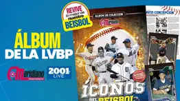 Álbum Íconos de la LVBP con Meridiano y 2001: fechas de circulación