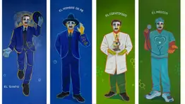 Homenaje artístico y de fe: el mural de José Gregorio Hernández que une a esta comunidad de Florida