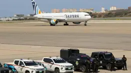 Llega un nuevo avión con migrantes provenientes de El Paso, Texas, este 22 de octubre