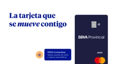 BBVA Provincial - tarjeta de débito BBVA Provincial - tarjeta de débito