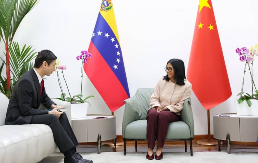 Venezuela afianza alianzas con China tras encuentro diplomático entre Delcy Rodríguez y Lan Hu Venezuela afianza alianzas con China tras encuentro diplomático entre Delcy Rodríguez y Lan Hu