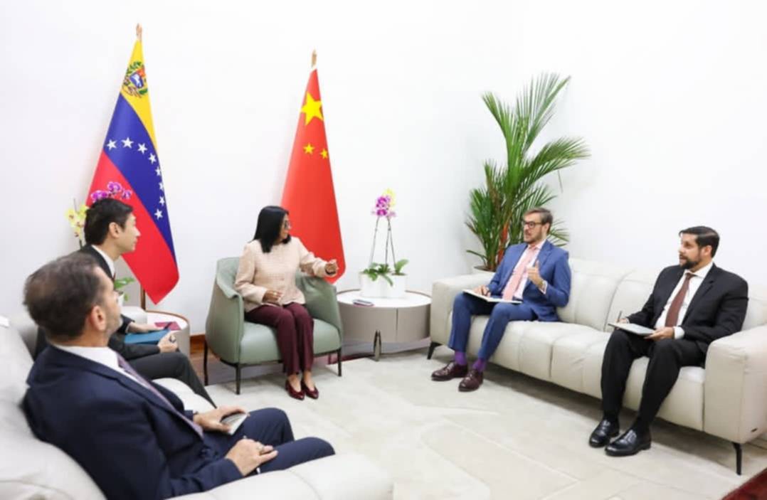 Venezuela afianza alianzas con China tras encuentro diplomático entre Delcy Rodríguez y Lan Hu Venezuela afianza alianzas con China tras encuentro diplomático entre Delcy Rodríguez y Lan Hu