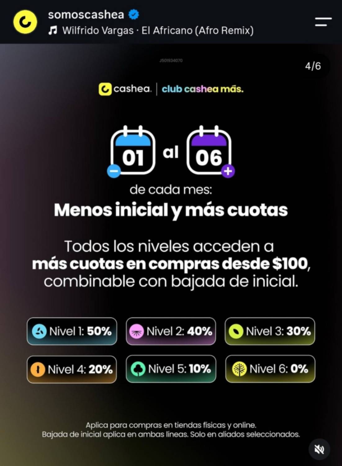Vuelven las compras a 0% de inicial: Cashea anuncia nuevo esquema para octubre, noviembre y diciembre
