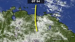 Lluvias en Caracas y 16 estados: Inameh actualiza paso de la Onda Tropical 54 para la tarde de este 1 de octubre