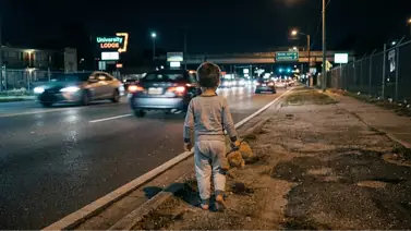 Hallazgo en la autopista: Niño de tres años deambulaba solo y descalzo por una vía concurrida en Florida Hallazgo en la autopista: Niño de tres años deambulaba solo y descalzo por una vía concurrida en Florida