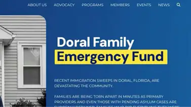 Ayuda económica por detención migratoria en el Doral: éste es el formulario de solicitud Ayuda económica por detención migratoria en el Doral: éste es el formulario de solicitud