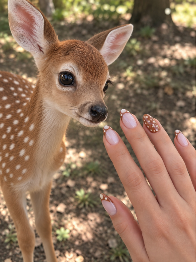 El fenómeno de las Bambi nails: la nueva tendencia de manicura que revoluciona el diseño de uñas