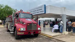 Explosión causa alarma en el Hospital Noriega Trigo: una falla en caldera generó el incidente 