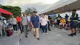 El presidente Mulino visita Penonomé tras el potente terremoto de magnitud 7,7 y promete ayuda a los damnificados
