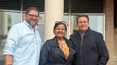 Gustavo Duque se reúne con Dinorah Figuera durante su gira en Washington: temas claves del encuentro Gustavo Duque se reúne con Dinorah Figuera durante su gira en Washington: temas claves del encuentro