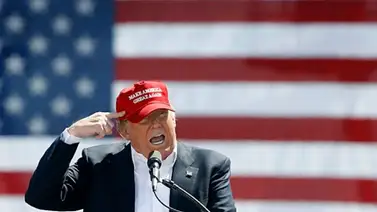 Donald Trump propone rebautizar el Atlántico o el Pacífico como "océano Trump" Donald Trump propone rebautizar el Atlántico o el Pacífico como "océano Trump"