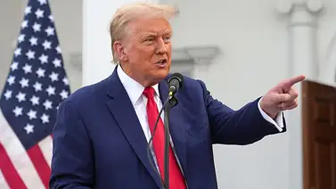 Trump asegura que el muro fronterizo se pagó "muchas veces" con aranceles a México Trump asegura que el muro fronterizo se pagó "muchas veces" con aranceles a México