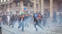 Ola de protestas por bajos salarios sacude Italia y convocan a huelga general para el 20 de noviembre