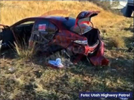 “Fue como volver a nacer”: familia venezolana sobrevive a violento choque en Utah