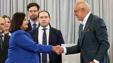 Cuarto ciclo de diálogo entre oposición y gobierno tiene fecha: esto dice Jorge Rodríguez Cuarto ciclo de diálogo entre oposición y gobierno tiene fecha: esto dice Jorge Rodríguez