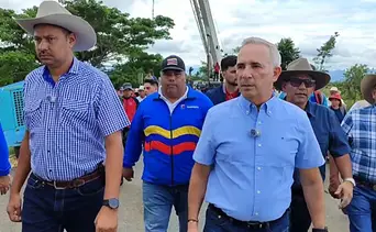 Ejecutan obras de reparación estructural en el puente  que conecta Táchira y Apure: detalles