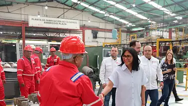Delcy Rodríguez anuncia nuevo esquema de distribución de gas licuado casa por casa Delcy Rodríguez anuncia nuevo esquema de distribución de gas licuado casa por casa
