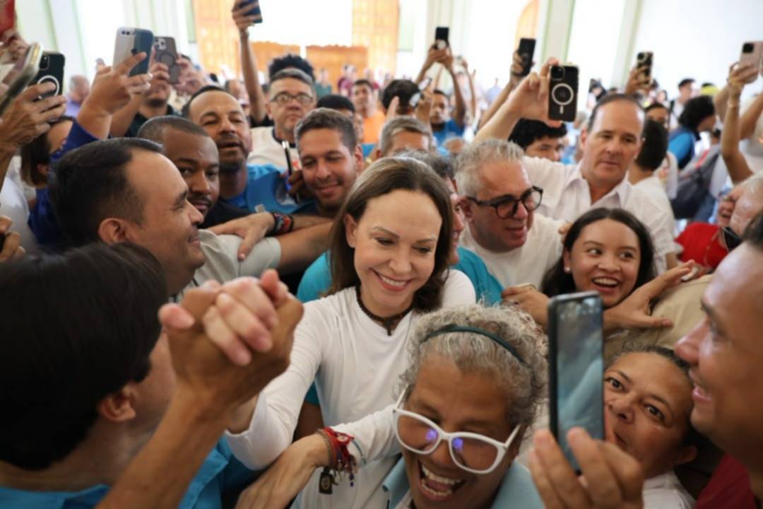 Así apareció María Corina Machado en el estado Lara: video Así apareció María Corina Machado en el estado Lara: video