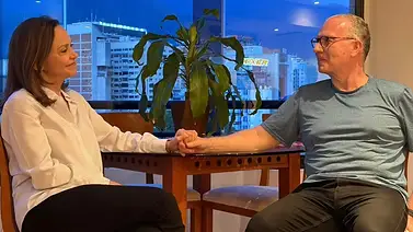 En imágenes: María Corina Machado se reencuentra con Perkins Rocha mientras permanece en prisión domiciliaria En imágenes: María Corina Machado se reencuentra con Perkins Rocha mientras permanece en prisión domiciliaria