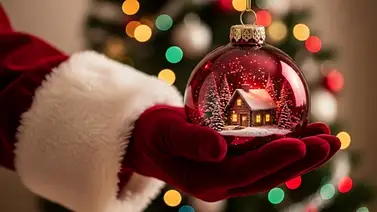 Adiós a las bambalinas rojas en el árbol de Navidad: dale paso a lo sostenible y artesanal Adiós a las bambalinas rojas en el árbol de Navidad: dale paso a lo sostenible y artesanal