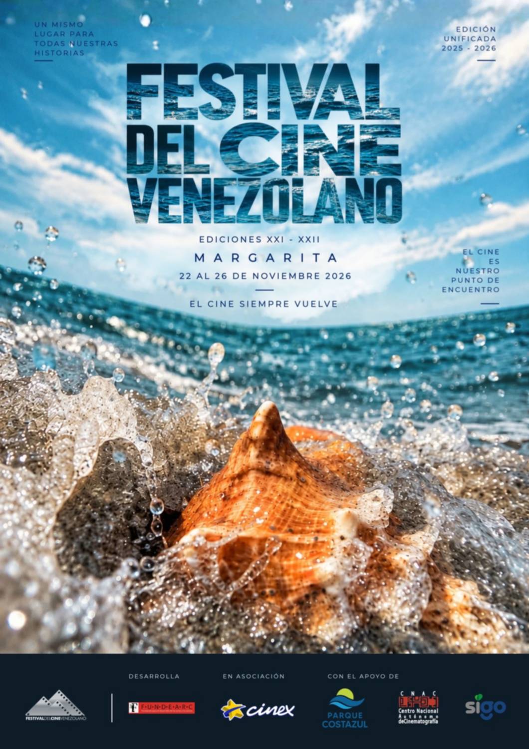 Margarita acogerá la edición doble del Festival del Cine Venezolano con 63 largometrajes en competencia Margarita acogerá la edición doble del Festival del Cine Venezolano con 63 largometrajes en competencia