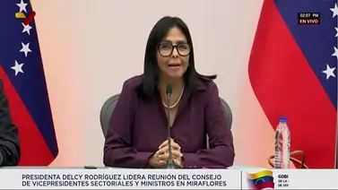 Delcy Rodríguez lanza ultimátum al Banco de Inglaterra: «Ya basta de excusas» Delcy Rodríguez lanza ultimátum al Banco de Inglaterra: «Ya basta de excusas»