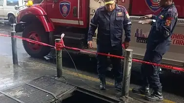 ¡En video! Joven sobrevive tras caer en una alcantarilla: más detalles ¡En video! Joven sobrevive tras caer en una alcantarilla: más detalles