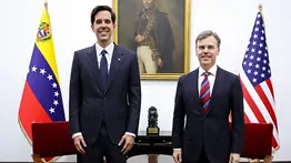 Oliver Blanco se reúne con John Barrett en Caracas: ¿Qué temas abordaron?