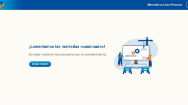 Banco Mercantil se pronuncia por la caída de su plataforma este #1Nov