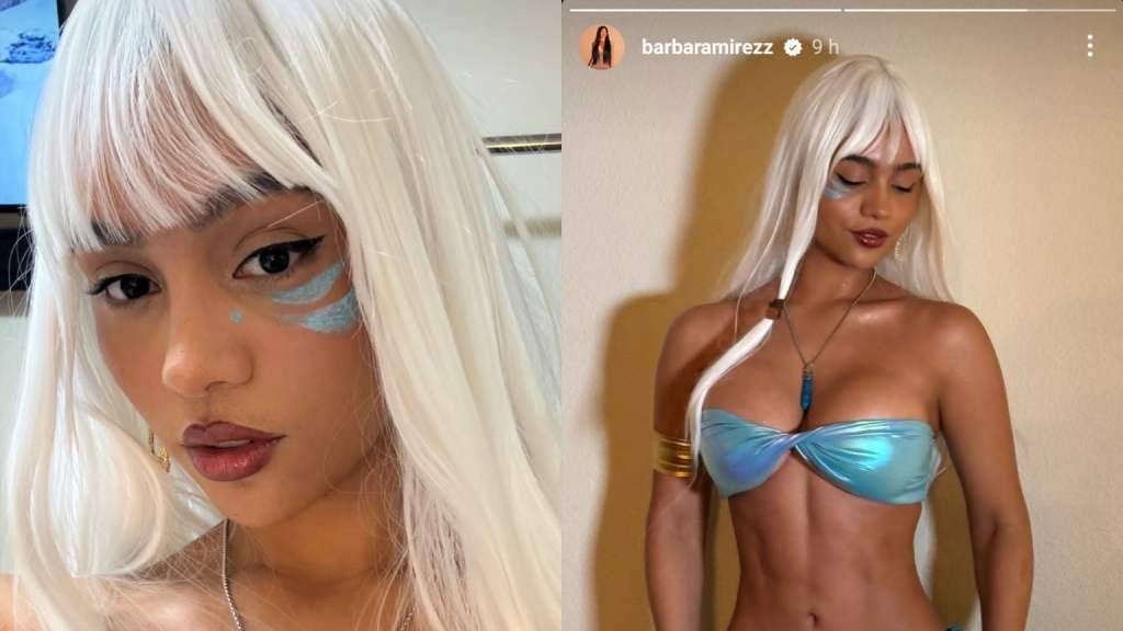 El sexy disfraz de Bárbara Ramírez que roba suspiros en redes sociales