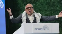 Jorge Rodríguez encabeza el Foro Parlamentario Mundial Antifascista este #4Nov