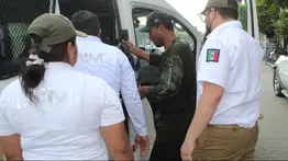 México | Rescatan a 25 migrantes venezolanos retenidos en una vivienda 